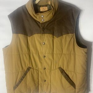 RedHead Men's Brown and Tan Vest